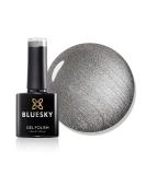 Bluesky Gel Nail Polish Titanium A032 Silver Steel Grey 10 ml - Long Lasting & Chip Resistant - Requires UV LED Lamp - Pack of 1 - Buy Online on GoSupps.com