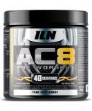 AC8 Pre Workout Powder - Preworkout Supplement for Men and Women with Creatine and Caffeine - 360g (Tropical Blast) - Buy Online on GoSupps.com