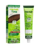 Herbal Time Henna Natural Cream Color Natural Brown N 10 | Henna Coloring Cream with Nettle Extract | Gray Hair Cover | Temporary Color Dye Cream | Ammonia Free Sulfates Free Parabens Free | 75 ml Natural Brown 10 - Buy Online on GoSupps.com
