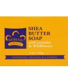 Organic Shea Butter Soap with Lavender & Wildflowers - Multi-Pack for Glowing Skin | International Shipping Available - Buy Online on GoSupps.com