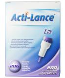 Acti-Lance Lite 200 Count Single Use Lancets | Easy and Convenient Blood Sampling - Buy Online on GoSupps.com