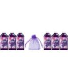Lenor Fabric Conditioner 48 Washes 1.68 L Exotic Bloom Scent 6Pk + Our Gift for You - Organza Bag Size: 9 x 7 x 0.1 cm - Buy Online on GoSupps.com