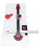 Mini Glass Cutting System for Geometric Shapes with Flying Beetle Glass Cutter - DIY Portable Work Station | Made in USA - Buy Online on GoSupps.com