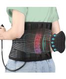 DARLIS Back Brace with Inflatable Pad - Immediately Relieve Lower Back Pain, Herniated Disc, Sciatica, Scoliosis and more, Dual Adjustable Support Straps - Lower Back Brace for Men Women S/M 28"- 38" S/M (28"- 38") - Buy Online on GoSupps.com