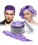 Violet Hair Tint - Temporary Hair Color Cream for Men & Women | 4.23 oz Instant Styling Wax | Perfect for Party Cosplay & Halloween - Buy Online on GoSupps.com