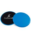 Prosourcefit Core Sliding Exercise Discs - Dual Sided Sliders for Home & Gym Workouts | Full Body Exercise 2 Set Blue - Buy Online on GoSupps.com