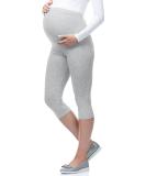 Be Mammy Maternity 3/4 Leggings 4XL Melange - Comfortable Pregnancy Wear - Buy Online on GoSupps.com