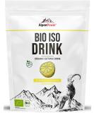 Alpenpower Bio ISO Drink Powder Lemon 500 G - Isotonic beverage powder with 100% natural ingredients - excellent compatibility & without artificial additions - ideal for endurance sports - Buy Online on GoSupps.com