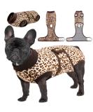 Kuoser Dog Recovery Body - After Surgery Solutions for Dogs & Cats Breathable Anti-Lick E-Collar Alternative XS Brown - Buy Online on GoSupps.com