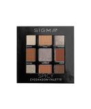 Sigma Beauty On-the-Go Eyeshadow Palette - Spicy - 9 Bold Shades in Matte, Shimmer, and Metallic Finishes | Highly Pigmented Vegan Eye Makeup Palette - Buy Online on GoSupps.com
