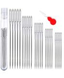 25 PCS Large Eye Sewing Needles - Stainless Steel Embroidery Thread Needle Set - Buy Online on GoSupps.com