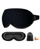 3D Contoured Blackout Sleeping Mask - Eye Comfort for Lash Extensions Travel & Meditation - No Pressure Blindfold - Star Design for Men & Women - Buy Online on GoSupps.com
