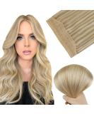 Easyouth Blonde Highlight Fish Line Hair Extensions 20 Inch 100g #27P613 - Buy Online on GoSupps.com