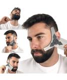 Beard Shaper & Beard Shaping Tool for Men, Beard Lineup Guide Template, Perfect for Styling and Edging, Includes Dual Action Beard Comb & Barber Pencil Liner - Buy Online on GoSupps.com