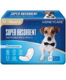 All-Absorb A27 Male Dog Wrap, 50 Count, Extra Small - Buy Online on GoSupps.com