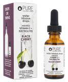 Buy Pure Inventions Antioxidant Vitamin C + Electrolytes - Black Cherry Water Infusion Drops - Sugar-Free Zero Calories 30 Servings - Buy Online on GoSupps.com