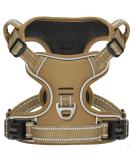 Heele dog crockery dog harness puppies adjustable dishes dog breast tears reflective breathable breathable dog harness for small mid-liner dogs brown xs xs mc-braun - Buy Online on GoSupps.com
