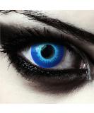 Buy Ice-Blue Colored Contact Lenses for Halloween | Soft Elf Design 1 Pair (2 Pieces) | International Shipping - Buy Online on GoSupps.com