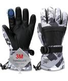 Odtmger ski gloves warmest waterproof and breathable snow dealers for cold weather fits both men and women for parent-child outdoor - Buy Online on GoSupps.com