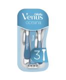 Gillette Venus Oceana Disposable Razors for Women - Pack of 4 (4 x 3 Pieces) | International Shipping Available - Buy Online on GoSupps.com