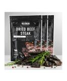 Original Beef Jerky Steak 300g - Protein-Rich Dried Beef Snack | The Meat Makers Dry Meat - Buy Online on GoSupps.com