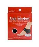 Sole Mates Cracked Heel Healers - Heal Painful Cracks and Rough Dry Heels Naturally - S-M Size (1 Pair) - Buy Online on GoSupps.com