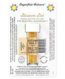 Sugarflair Blossom Tint 7ml Autumn Gold 5386 for Food & Baking - Matt Finish, Brush On or Mix with Rejuvenator Spirit - Buy Online on GoSupps.com