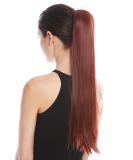 WIG ME UP YZF-1094S-35 | 63cm Long Straight Red-Brown & Gold Braid Ponytail Hairpiece | International Shipping - Buy Online on GoSupps.com
