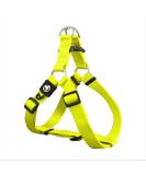 DDOXX Nylon Step-In Dog Harness - Adjustable Yellow Puppy Harness for All Sizes - L (65-99 cm) | International Shipping Available - Buy Online on GoSupps.com