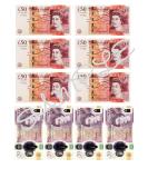  Pound Sterling English Money Edible Icing Sheet A4 Cake Toppers - Buy Online on GoSupps.com