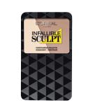 L'Oreal Infallible Sculpt Contour Palette Light Medium 10g - Pack of 1 - Buy Online on GoSupps.com