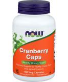 Now Foods Cranberry Caps - 100 Veg Capsules | Support Urinary Health - Buy Online on GoSupps.com