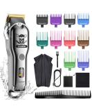 Professional Hair Cutting Kit - Hatteker Cordless Clippers & Beard Trimmer - IPX7 Waterproof - Buy Online on GoSupps.com