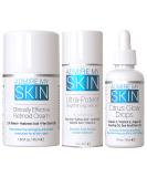 Dark Spot Corrector Set: Brightening Serum + Retinoid Cream + Vitamin C Oil - Target Dark Spots & Uneven Skin Tone with this Ultimate Facial Regimen - Buy Online on GoSupps.com