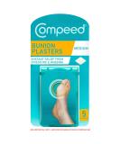 Compeed Bunion Plasters  5 Hydrocolloid Plasters  Foot Treatment  Effective Protection Against Pressure and Rubbing  Dimensions: 4.7 cm x6.8 cm - Buy Online on GoSupps.com