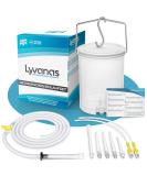 Lyvanas Enema Set 2L Intestinal Inlet for Comfortable Colon Cleansing | Hygienic & Transparent Design - Buy Online on GoSupps.com