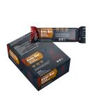 Daily Endurance Keto Bar | Best Low Carb Protein Snack | Vegan Chocolate | 3g Net Carbs | 12 Bars with Sckoko Coating | Caramel Flavor - Buy Online on GoSupps.com