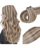 Vivien Treat Real Hair Extensions - Remy Blonde Tresses 100g 45cm/18 inch #P8/60 - Premium Quality Mix - Buy Online on GoSupps.com