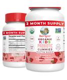 Probiotic | USDA Organic Probiotic Gummies | Probiotic Digestive Support | Immune Support | Digestive & Gut Health Supplement | Vegan | Non-GMO | Gluten Free | 60 Count Kids - Buy Online on GoSupps.com