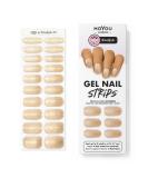 MOYOU LONDON Gel Nail Strips 20 Pc + Free UV Lamp | Easy Apply & Remove for Salon-Quality Manicure - Nailjob 05 - Buy Online on GoSupps.com
