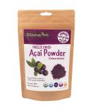 Wilderness Poets Freeze Dried Acai Powder 3.5 oz - Premium Superfood for Smoothies & Recipes - Buy Online on GoSupps.com