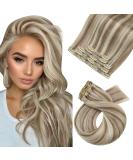 Shop Moresoo Clip-In Extensions - Real Hair Blonde - 30cm Clip Extensions #9A/60 - 5pcs 80g - Buy Online on GoSupps.com