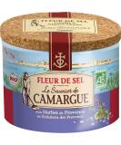 Le Saunier de Camargue Fleur de-Sel herbal Provence in 125 g can Premium sea salt from the south of France ideal for refining dishes 125 g (1-pack) herbs of Provence - Buy Online on GoSupps.com