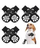 Pupeck Dog Socks - Paw Protection Anti-Slide for All Dog Sizes | 3-Pair Pack & 6-Pack Options | Summer Heat Protection & Floor Grip | Ideal for Older Dogs | X-Large Black - Buy Online on GoSupps.com