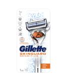 Gillette SkinGuard Sensitive Razor for Men - Clinically Tested for Sensitive Skin | Razor + 1 Blade - Shop Worldwide - Buy Online on GoSupps.com