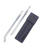 VORESTIC Aquarium Tweezers Set 27cm Insect Tweezers Aquascaping and Terrarium Tools Curved and straight tweezers set 27 cm - Buy Online on GoSupps.com