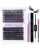 DIY Lash Extensions Set | 3D Cluster Lashes Kit 0.07mm (12-16mm) | Bond & Seal | Wimpern Extensions | International Shipping Available - Buy Online on GoSupps.com