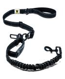 Adjustable Car Dog Leash with Seat Belt for All Breeds - 115-155 cm Reflective Grip Pad & Jerk Dampers - Ideal for Dog Lovers - Buy Online on GoSupps.com