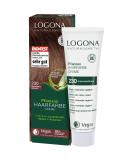 Logona natural cosmetics plant hair color 230 chestnut brown brown nature with henna vegan color cream for permanent coloring gentle coloring for shiny hair 150ml 230 chestnut brown teak  - Buy Online on GoSupps.com
