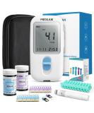 Medilax Dual Blood Sugar & Ketone Monitor Kit | Glucose & Ketone Test Meter with 10 Strips Lancets & Lancing Device - International Shipping Available - Buy Online on GoSupps.com